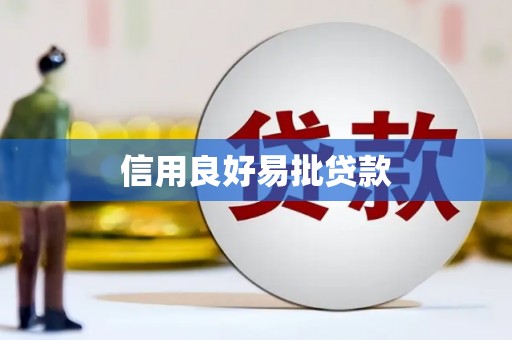 林园信用良好易批贷款