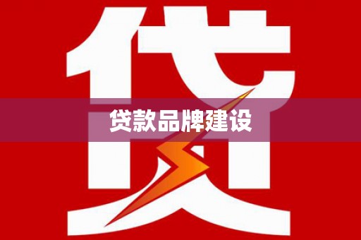 林园贷款品牌建设