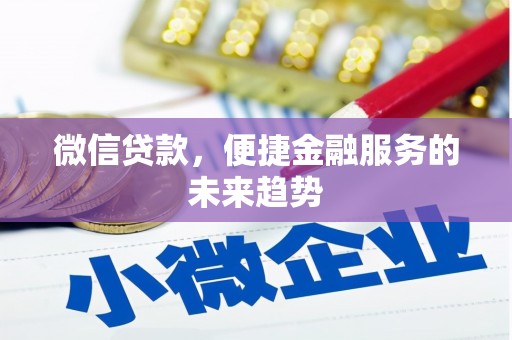 林园微信贷款，便捷金融服务的未来趋势