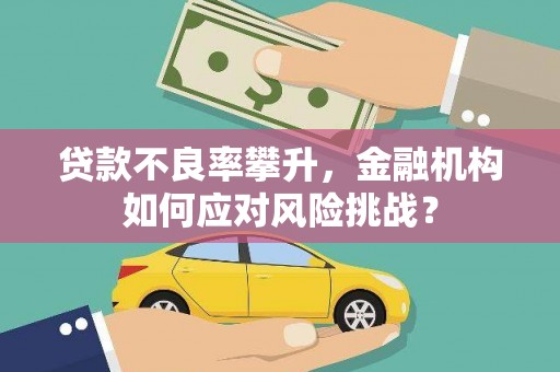 林园贷款不良率攀升，金融机构如何应对风险挑战？