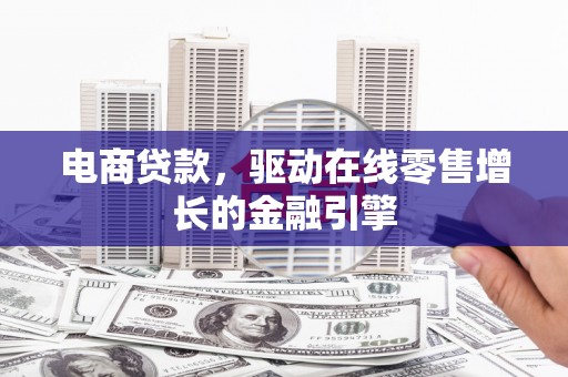 林园电商贷款，驱动在线零售增长的金融引擎