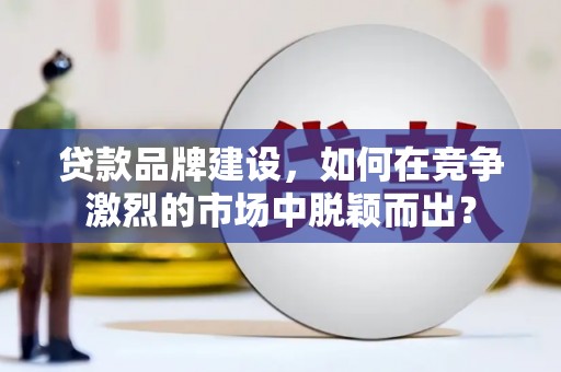 林园贷款品牌建设，如何在竞争激烈的市场中脱颖而出？