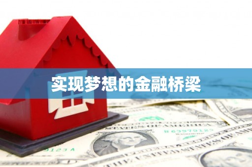 林园实现梦想的金融桥梁
