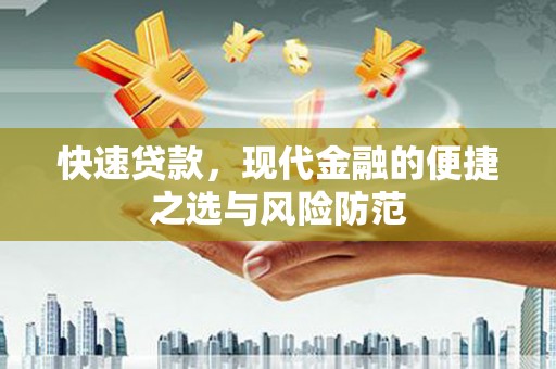 林园快速贷款，现代金融的便捷之选与风险防范