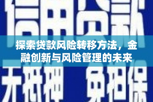 林园探索贷款风险转移方法，金融创新与风险管理的未来