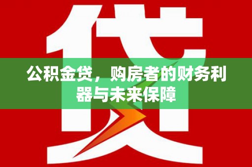 林园公积金贷，购房者的财务利器与未来保障