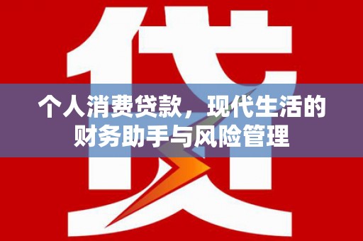 林园个人消费贷款，现代生活的财务助手与风险管理