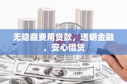 林园无隐藏费用贷款，透明金融，安心借贷