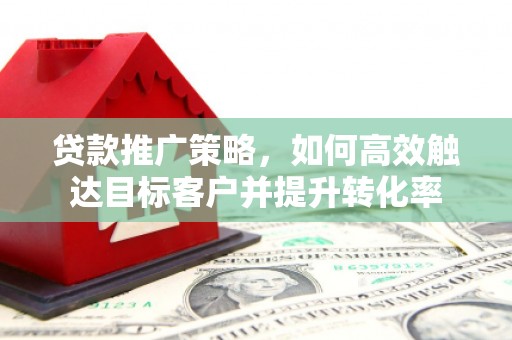 林园贷款推广策略，如何高效触达目标客户并提升转化率