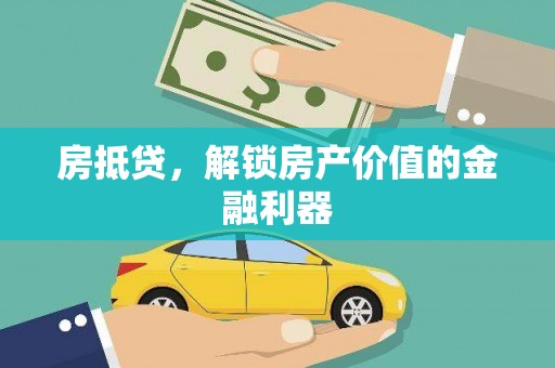 林园房抵贷，解锁房产价值的金融利器