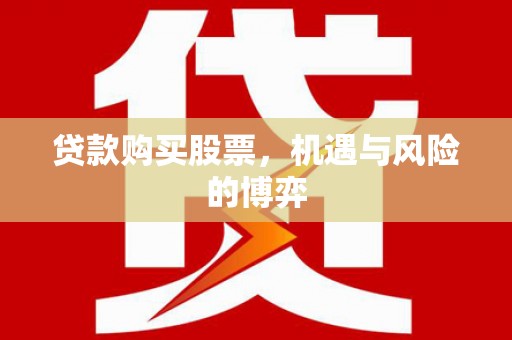 林园贷款购买股票，机遇与风险的博弈