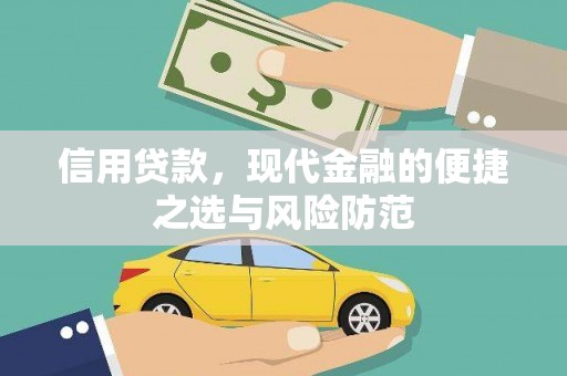 林园信用贷款，现代金融的便捷之选与风险防范