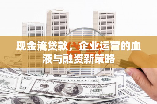 林园现金流贷款，企业运营的血液与融资新策略