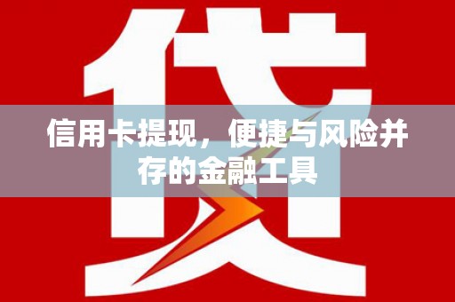 林园信用卡提现，便捷与风险并存的金融工具