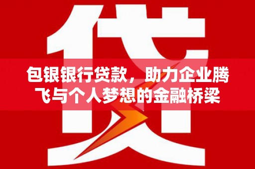林园包银银行贷款，助力企业腾飞与个人梦想的金融桥梁