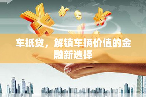 林园车抵贷，解锁车辆价值的金融新选择