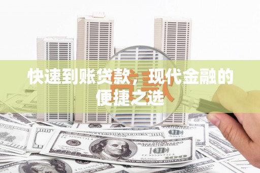 林园快速到账贷款，现代金融的便捷之选