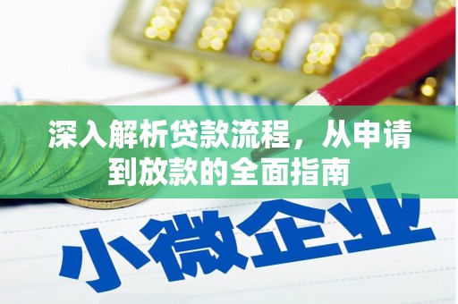 林园深入解析贷款流程，从申请到放款的全面指南