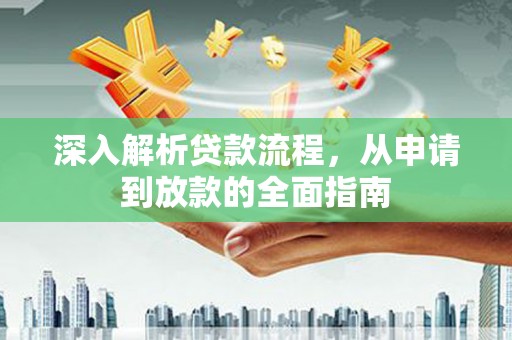 林园深入解析贷款流程，从申请到放款的全面指南