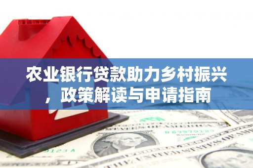 林园农业银行贷款助力乡村振兴，政策解读与申请指南