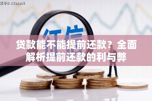 林园贷款能不能提前还款？全面解析提前还款的利与弊