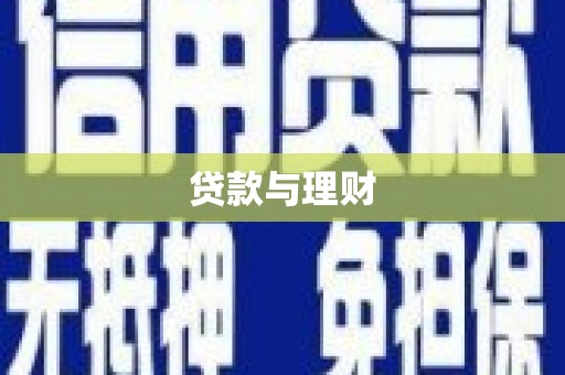 林园贷款与理财