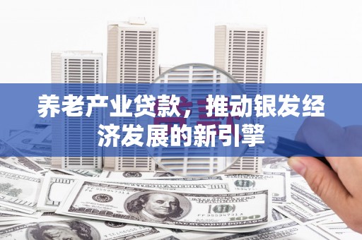 林园养老产业贷款，推动银发经济发展的新引擎