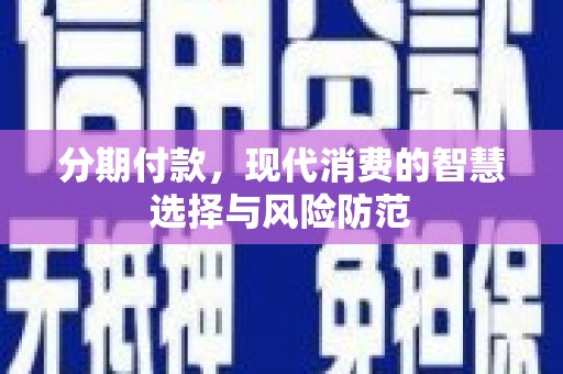 林园分期付款，现代消费的智慧选择与风险防范