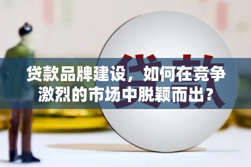 林园贷款品牌建设，如何在竞争激烈的市场中脱颖而出？