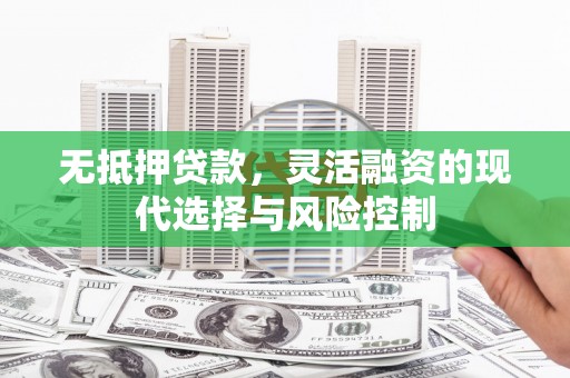 林园无抵押贷款，灵活融资的现代选择与风险控制