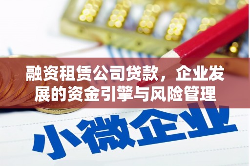 林园融资租赁公司贷款，企业发展的资金引擎与风险管理