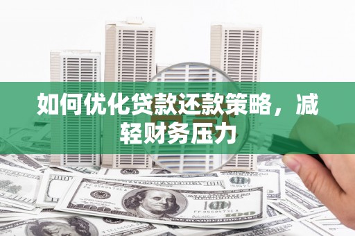 林园如何优化贷款还款策略，减轻财务压力