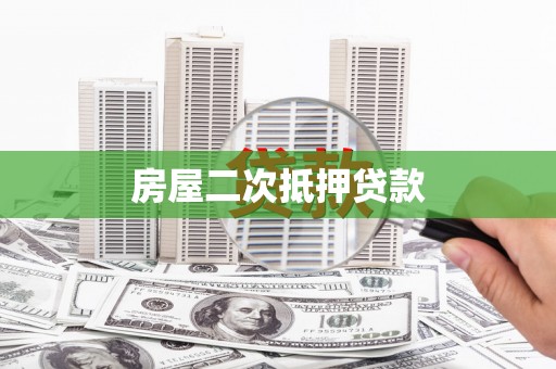 林园房屋二次抵押贷款