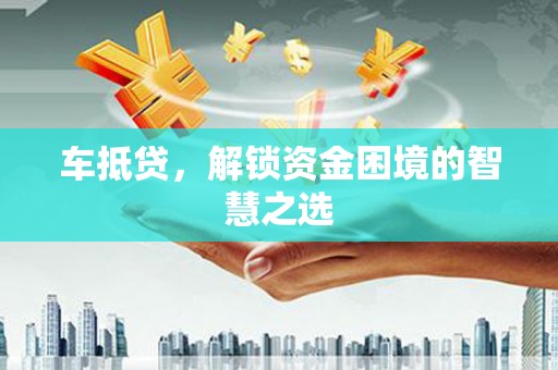 林园车抵贷，解锁资金困境的智慧之选