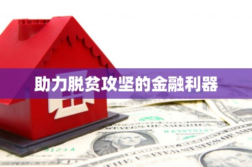 林园助力脱贫攻坚的金融利器