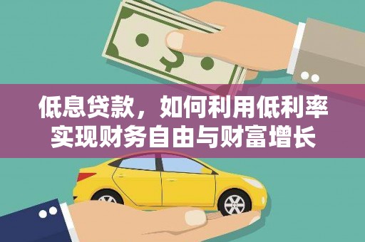 林园低息贷款，如何利用低利率实现财务自由与财富增长